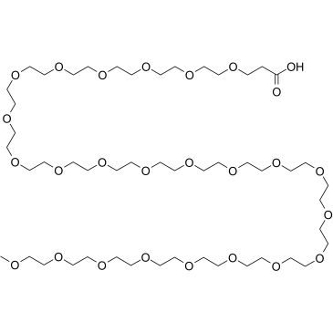 m-PEG24-acid Chemical Structure