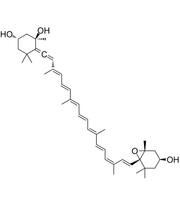 Neoxanthin التركيب الكيميائي