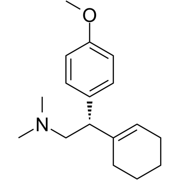 (S)-Dehydro Venlafaxine 化学構造