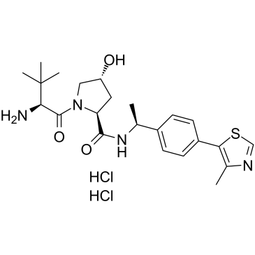 (S,R,S)-AHPC-Me dihydrochloride Chemische Struktur