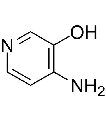 3-Hydroxy-4-aminopyridine 化学構造