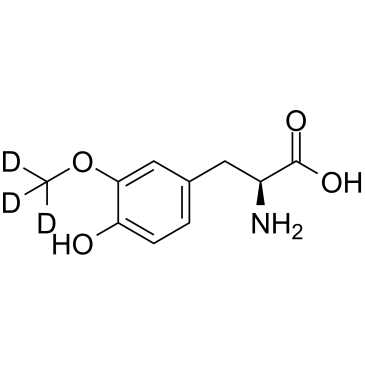 3-O-Methyldopa D3 التركيب الكيميائي