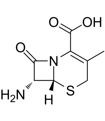 7-Aminodeacetoxycephalosporanic acid Chemical Structure