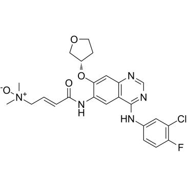 Afatinib N-Oxide 化学構造