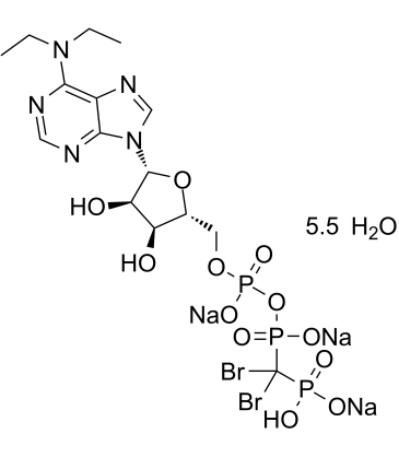 ARL67156 trisodium salt hydrate Chemical Structure