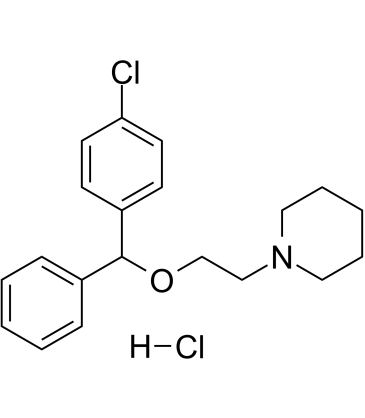 Cloperastine hydrochloride  Chemical Structure