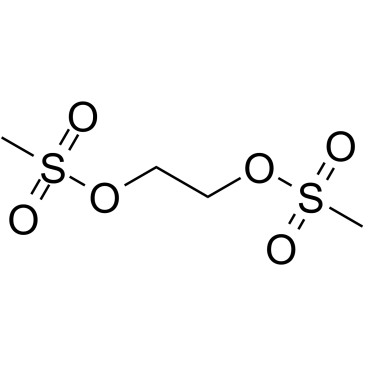 Ethylene dimethanesulfonate Chemische Struktur
