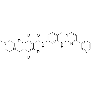 Imatinib D4  Chemical Structure