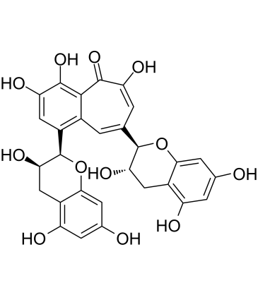 Isotheaflavin 化学構造