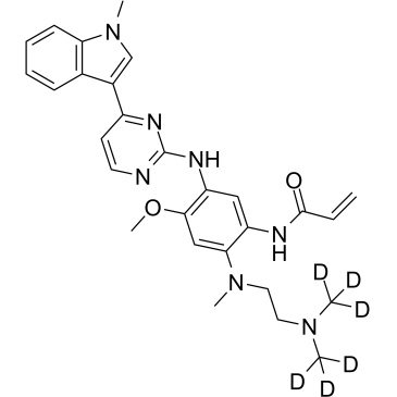 Osimertinib D6 التركيب الكيميائي