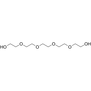 Pentaethylene glycol 化学構造