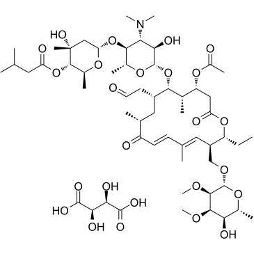 Tylvalosin tartrate التركيب الكيميائي