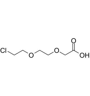 Cl-PEG2-acid 化学構造