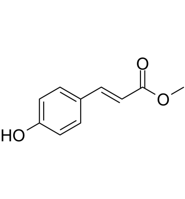 Methyl p-coumarate 化学構造