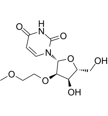 2'-O-(2-Methoxyethyl)-uridine  Chemical Structure