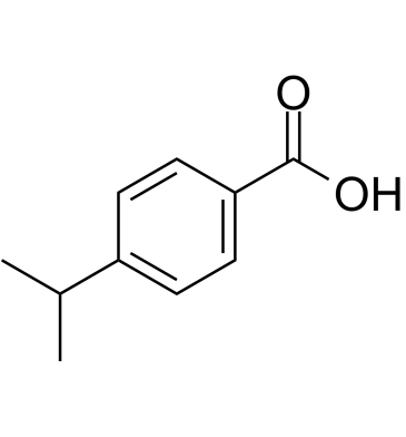 4-Isopropylbenzoic acid 化学構造