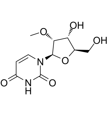 2′-O-Methyluridine  Chemical Structure