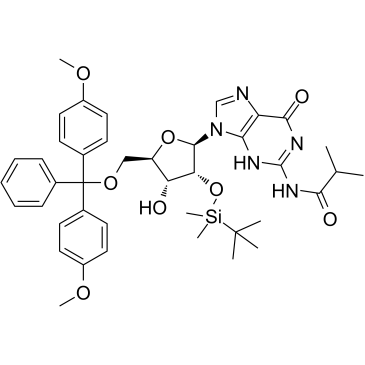 5'-O-DMT-2'-O-iBu-N-Bz-Guanosine Chemical Structure