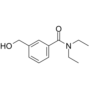 ω-Hydroxy-DEET Chemical Structure