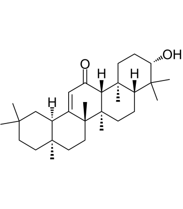 β-Amyrenonol Chemische Struktur