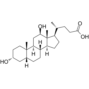 3α,12β-Dihydroxycholanoic acid Chemical Structure