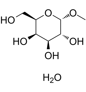 Methyl α-D-galactopyranoside monohydrate Chemical Structure