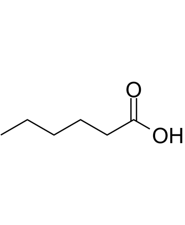 Capronic acid Chemical Structure