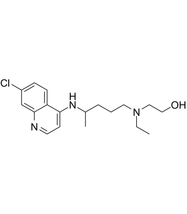 Hydroxychloroquine Chemische Struktur