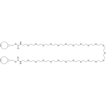 Bis-PEG23-endo-BCN Chemical Structure