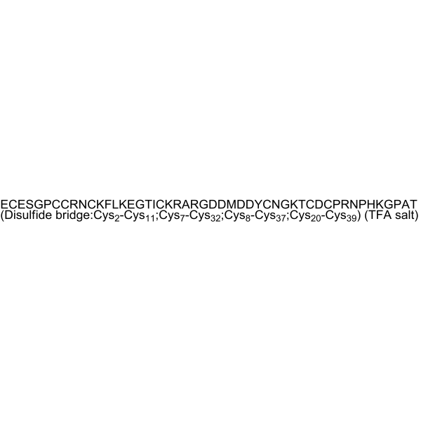 Echistatin TFA  Chemical Structure