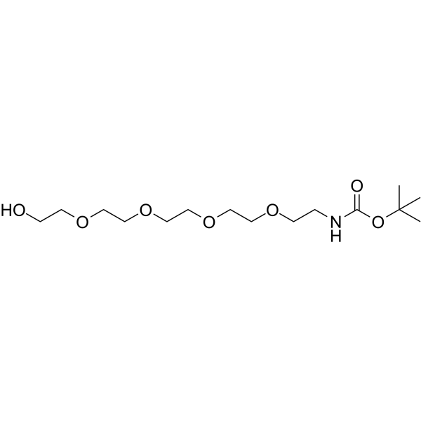 N-Boc-PEG5-alcohol التركيب الكيميائي