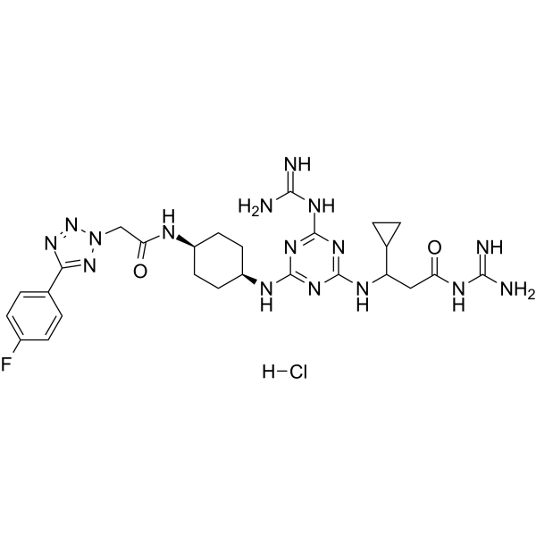 MRL-494 hydrochloride 化学構造