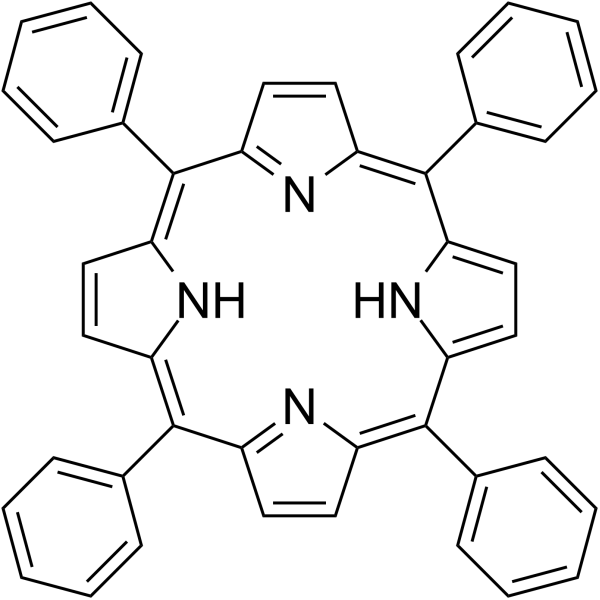 Tetraphenylporphyrin 化学構造