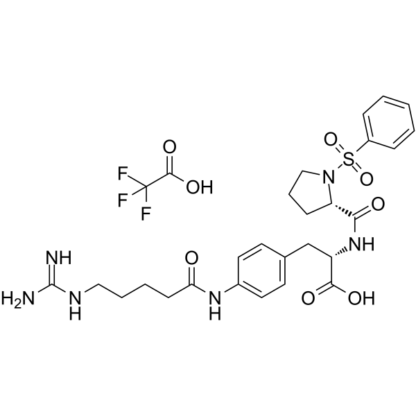 αvβ1 integrin-IN-1 TFA  Chemical Structure