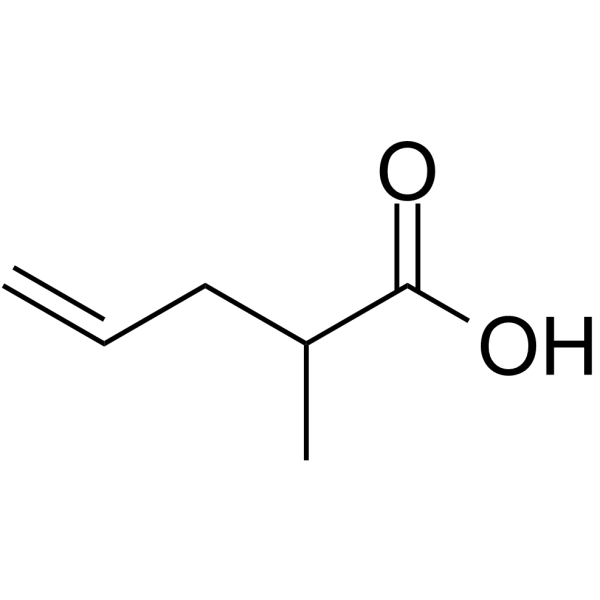 2-Methyl-4-pentenoic Acid Chemical Structure