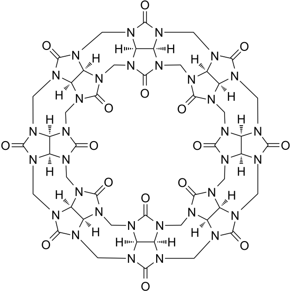 Cucurbit[8]uril 化学構造