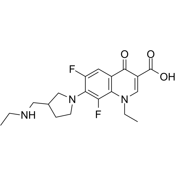 Merafloxacin  Chemical Structure