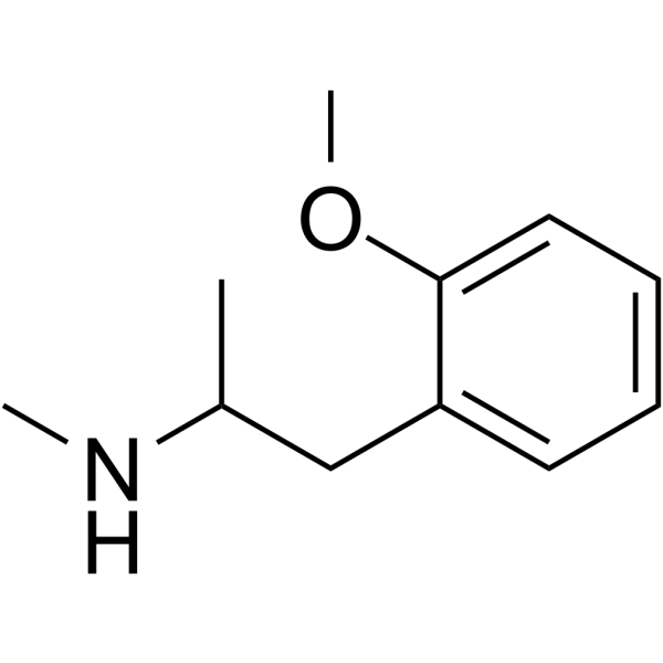 Methoxyphenamine Chemische Struktur