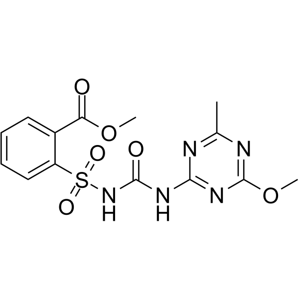 Metsulfuron-methyl التركيب الكيميائي