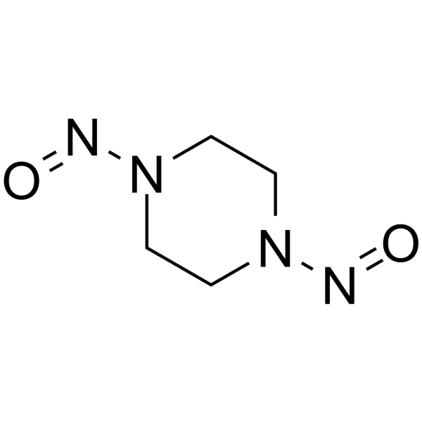 N,N’-Dinitrosopiperazine Chemical Structure