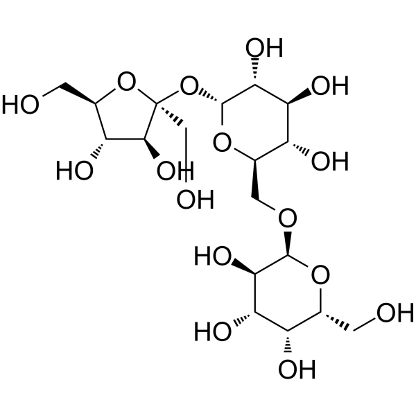 Raffinose Chemical Structure