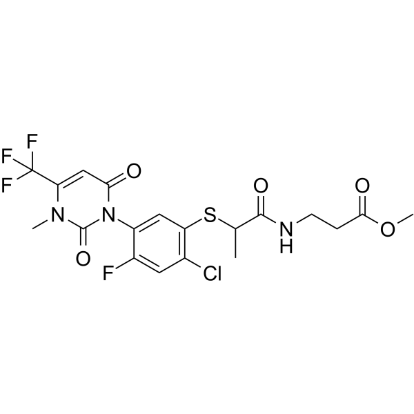 Tiafenacil Chemische Struktur