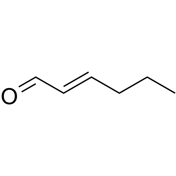 Trans-2-Hexenal Chemische Struktur