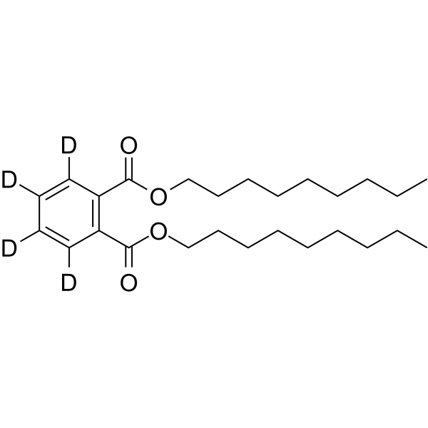 Di-n-nonyl phthalate-3,4,5,6-d4 Chemical Structure