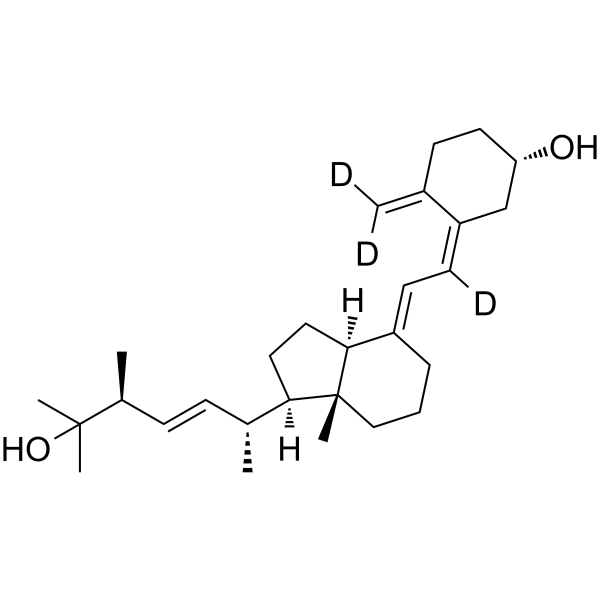 Ercalcidiol-d3 Chemical Structure