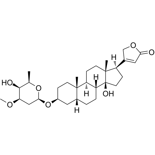 Odoroside A 化学構造