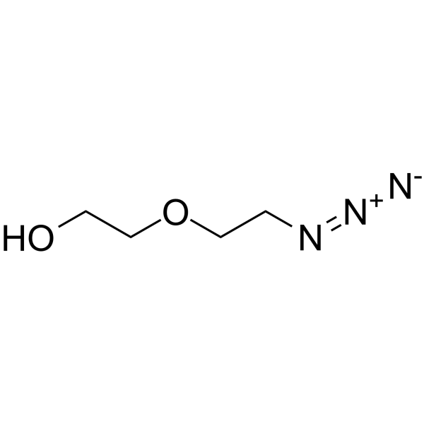 Azido-PEG2-alcohol Chemische Struktur