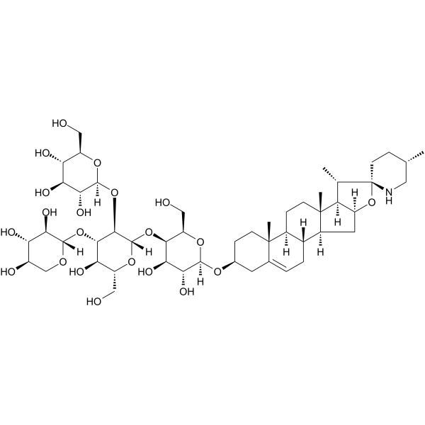 Dehydrotomatine 化学構造