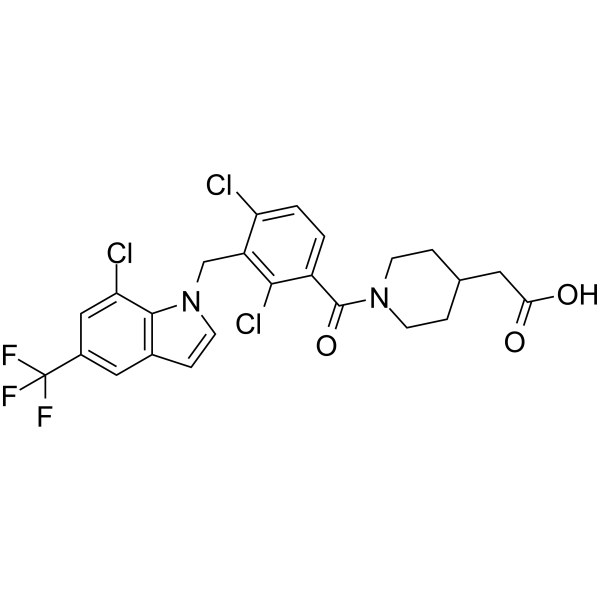 Cedirogant  Chemical Structure