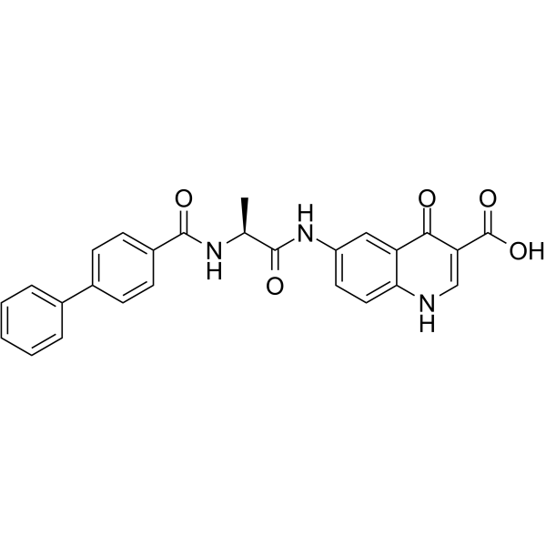 PTPN22-IN-1 Chemische Struktur